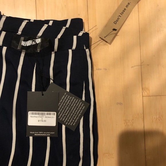 Reformation Testino Pant - NWT - Picture 4 of 4